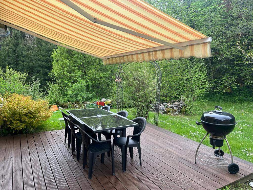 L'Ermitage De Meyriat Villa Brenod Exteriör bild